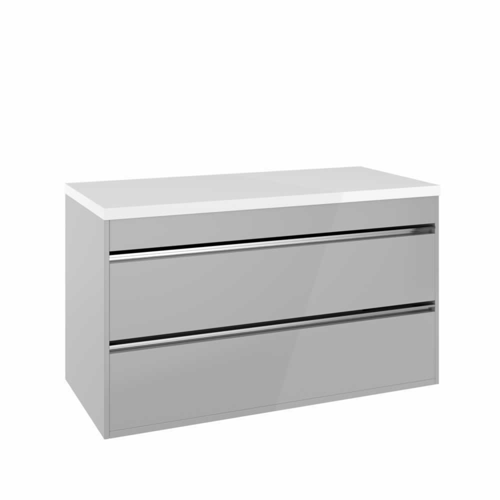 Kai 1000 Double Drawer Unit & Worktop